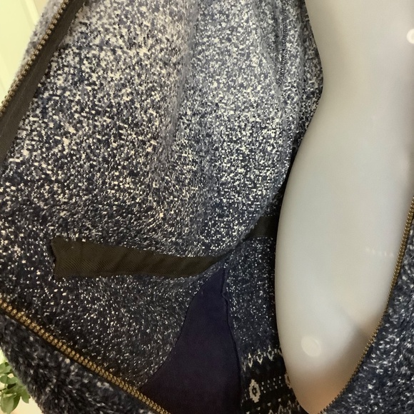 Marshlands Vintage Canada Soft Long hooded Fleece Jacket XL/xxl - Picture 9 of 10